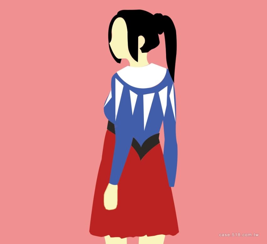 插画/人物设计/剪贴风